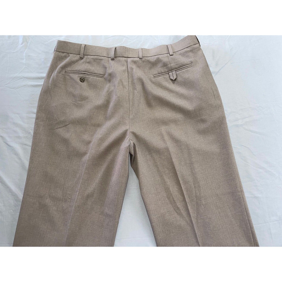 Perry Ellis Portfolio Easy Care Flat Front Washable Dress Pants, Slacks. 38X29. - Picture 8 of 9